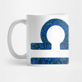 Libra Paisley Zodiac Sign Mug